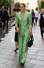 MARION COTILLARD Out and About in Milan 09/25/2017