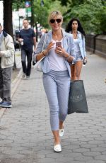 MARLA MAPLES Walks Out at Central Park in New York 09/11/2017