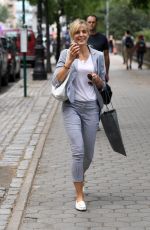 MARLA MAPLES Walks Out at Central Park in New York 09/11/2017
