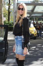 MARTHA HUNT Out and About in Milan 09/20/2017