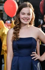 MEGAN CHARPENTIER at It Premiere in Los Angeles 09/05/2017