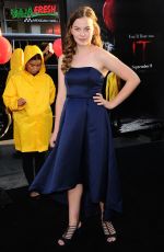 MEGAN CHARPENTIER at It Premiere in Los Angeles 09/05/2017