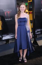 MEGAN CHARPENTIER at It Premiere in Los Angeles 09/05/2017