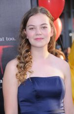 MEGAN CHARPENTIER at It Premiere in Los Angeles 09/05/2017