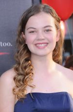 MEGAN CHARPENTIER at It Premiere in Los Angeles 09/05/2017