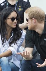 MEGHAN MARKLE and Prince Harry at Invictus Games 2017 in Toronto  09/25/2017