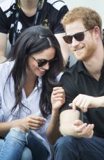 MEGHAN MARKLE and Prince Harry at Invictus Games 2017 in Toronto  09/25/2017