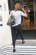 MEL SYKES Arrives at BBC Studio in London 09/02/2017