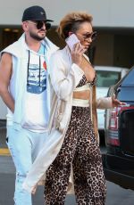 MELANIE BROWN and Gary Madatyan Out in Beverly Hills 09/27/2017