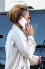 MELANIE BROWN and Gary Madatyan Out in Beverly Hills 09/27/2017