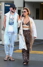 MELANIE BROWN and Gary Madatyan Out in Beverly Hills 09/27/2017