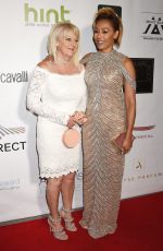 MELANIE BROWN with Her Mother at Face Forward 8th Annual Gala in Los Angeles 09/23/2017