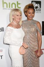 MELANIE BROWN with Her Mother at Face Forward 8th Annual Gala in Los Angeles 09/23/2017