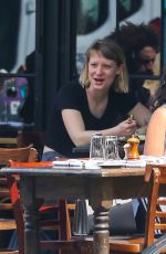 MIA WASIKOWSKA Out for Lunch in New York 09/01/2017