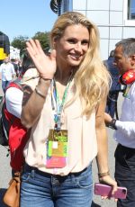 MICHELLE HUNZIKER at Formula One Italian Grand Prix in Monza 09/003/2017
