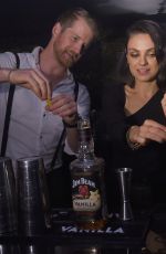 MILA KUNIS at Jim Beam Vanilla Launch Party in New York 09/25/2017