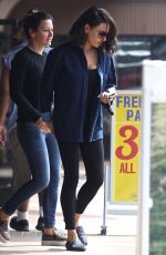 MILA KUNIS Leaves Massage Place in Van Nuys 09/21/2017