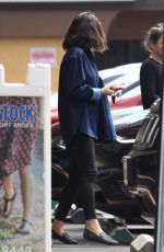 MILA KUNIS Leaves Massage Place in Van Nuys 09/21/2017