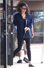 MILA KUNIS Leaves Massage Place in Van Nuys 09/21/2017