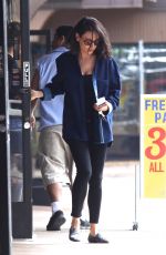 MILA KUNIS Leaves Massage Place in Van Nuys 09/21/2017