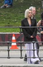 MILA KUNIS on the Set of The Spy Who Dumped Me in Berlin 09/01/2017