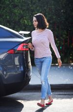 MILA KUNIS Out and About in Los Angeles 09/20/2017