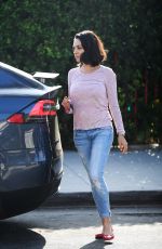 MILA KUNIS Out and About in Los Angeles 09/20/2017