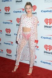 MILEY CYRUS at Iheartradio Music Festival in Las Vegas 09/23/2017