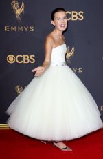 MILLIE BOBBY BROWN at 69th Annual Primetime EMMY Awards in Los Angeles 09/17/2017