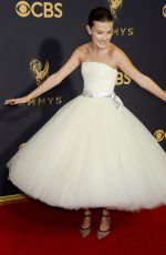 MILLIE BOBBY BROWN at 69th Annual Primetime EMMY Awards in Los Angeles 09/17/2017