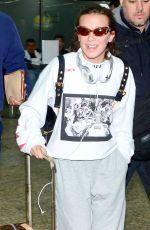 MILLIE BOBBY BROWN at Guarulhos International Airport in Sao Paulo 09/02/2017
