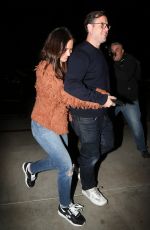 MINKA KELLY Arrives at Harry Styles Concert in Los Angeles 09/20/2017