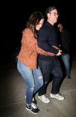 MINKA KELLY Arrives at Harry Styles Concert in Los Angeles 09/20/2017