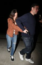 MINKA KELLY Arrives at Harry Styles Concert in Los Angeles 09/20/2017