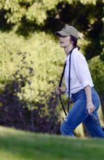 MINKA KELLY at Dog Park in West Hollywood 09/27/2017