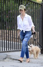 MINKA KELLY at Dog Park in West Hollywood 09/27/2017