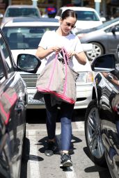 MINKA KELLY Shopping at Whole Foods in West Hollywood 09/21/2017
