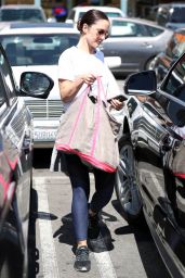 MINKA KELLY Shopping at Whole Foods in West Hollywood 09/21/2017