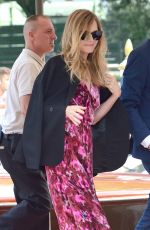 MICHELLE PFEIFFER Arrives at Excelsior Hotel in Venice 09/05/2017