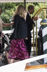 MICHELLE PFEIFFER Arrives at Excelsior Hotel in Venice 09/05/2017