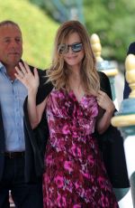 MICHELLE PFEIFFER Arrives at Excelsior Hotel in Venice 09/05/2017