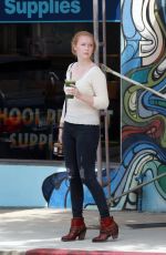 MOLLY QUINN Out and About in Studio City 13/09/2017