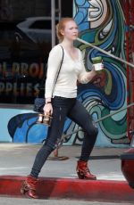 MOLLY QUINN Out and About in Studio City 13/09/2017