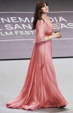 MONICA BELLUCCI Receives Donostia Award at 65th San Sebastian International Film Festival 09/27/2017