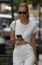 NADINE LEOPOLD Out and About in New York 09/04/2017