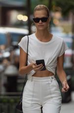 NADINE LEOPOLD Out and About in New York 09/04/2017