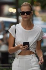 NADINE LEOPOLD Out and About in New York 09/04/2017