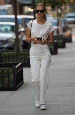 NADINE LEOPOLD Out and About in New York 09/04/2017
