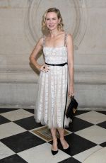 NAOMI WATTS at Christian Dior Fashion Show at Paris Fashion Week 09/26/2017