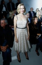 NAOMI WATTS at Christian Dior Fashion Show at Paris Fashion Week 09/26/2017